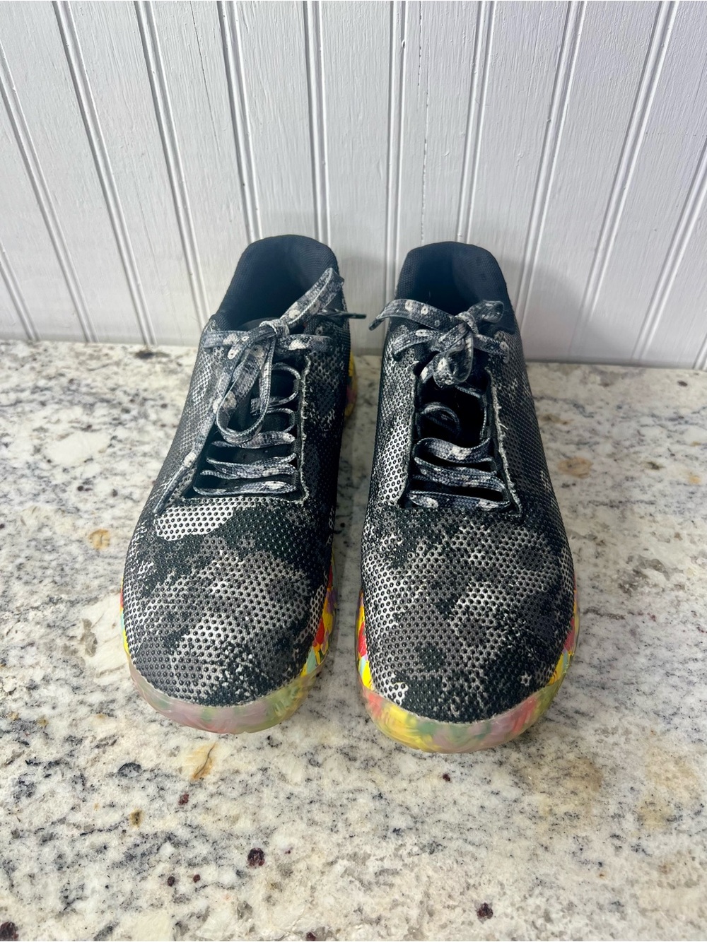NOBULL Monochrome Superblossom Unisex Trainers - Picture 2 of 10